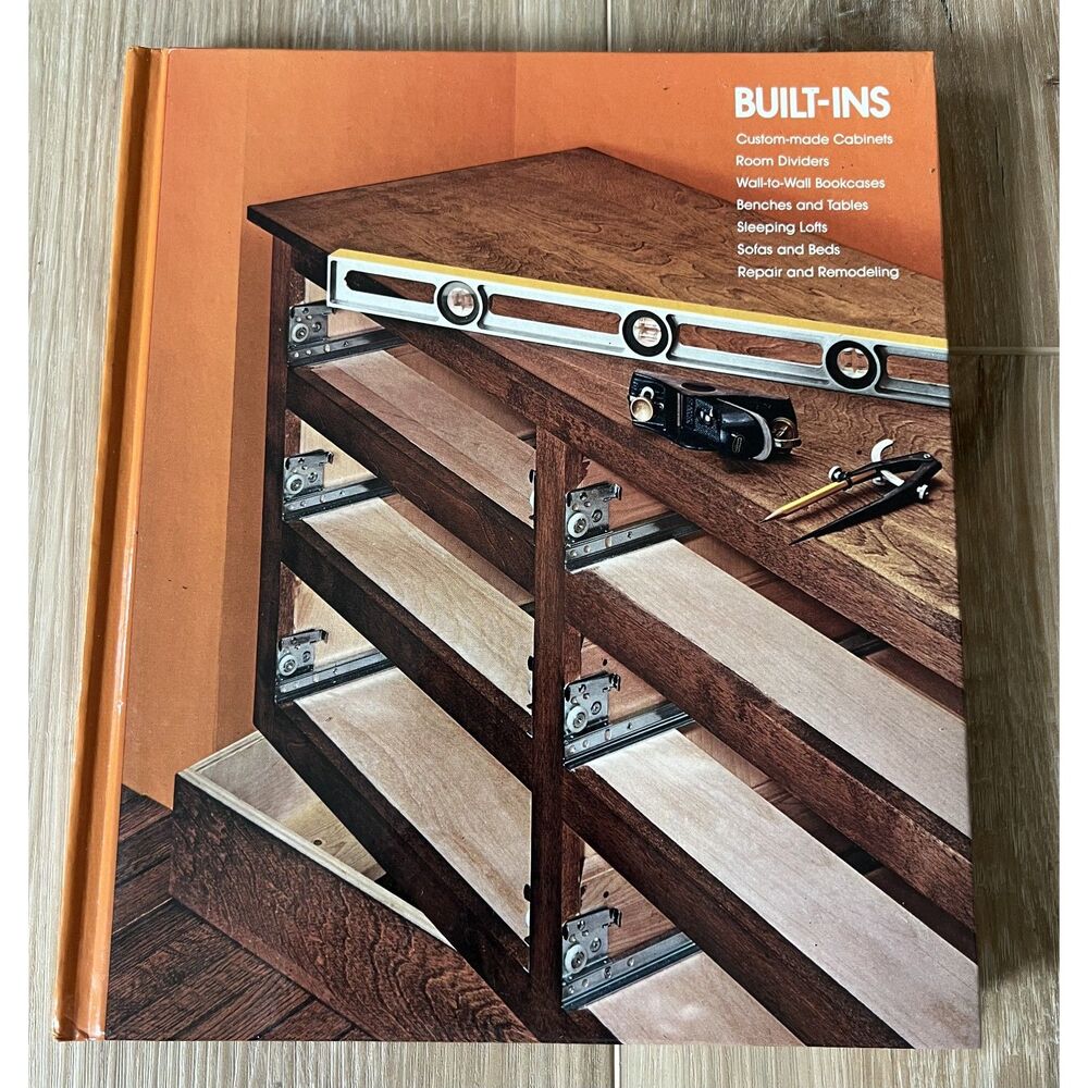 Built-Ins Time Life Home Repair & Improvement Series Book DIY Renovation